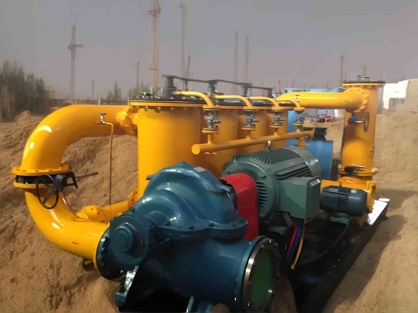 大流量管路冲洗设备