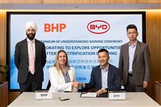 必和必拓与比亚迪合作，推进矿山脱碳进程